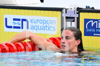 2022-08-12 - Silvia Di Pietro (ITA) during European Aquatics Championships Rome 2022 at the Foro Italico on 12 August 2022. - EUROPEAN ACQUATICS CHAMPIONSHIPS - SWIMMING (DAY2) - SWIMMING - SWIMMING