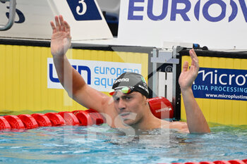 12/08/2022 - Nicolo’ Martinenghi (ITA) during European Aquatics Championships Rome 2022 at the Foro Italico on 12 August 2022. - EUROPEAN ACQUATICS CHAMPIONSHIPS - SWIMMING (DAY2) - NUOTO - NUOTO