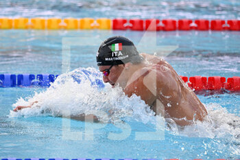 2022-08-12 - Nicolo’ Martinenghi (ITA) during European Aquatics Championships Rome 2022 at the Foro Italico on 12 August 2022. - EUROPEAN ACQUATICS CHAMPIONSHIPS - SWIMMING (DAY2) - SWIMMING - SWIMMING