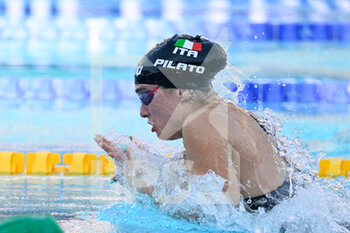 2022-08-13 - Benedetta Pilato (ITA) during European Aquatics Championships Rome 2022 at the Foro Italico on 13 August 2022. - EUROPEAN ACQUATICS CHAMPIONSHIPS - SWIMMING (DAY3) - SWIMMING - SWIMMING