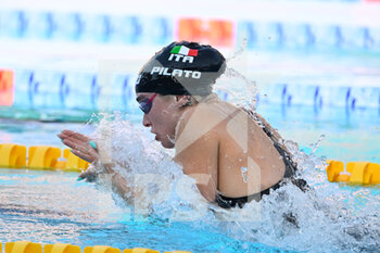 2022-08-13 - Benedetta Pilato (ITA) during European Aquatics Championships Rome 2022 at the Foro Italico on 13 August 2022. - EUROPEAN ACQUATICS CHAMPIONSHIPS - SWIMMING (DAY3) - SWIMMING - SWIMMING