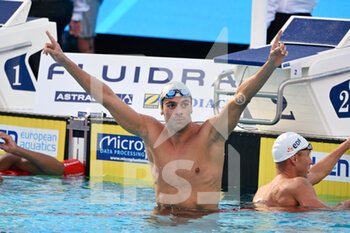 2022-08-13 - Gregorio Paltrinieri (ITA) during European Aquatics Championships Rome 2022 at the Foro Italico on 13 August 2022. - EUROPEAN ACQUATICS CHAMPIONSHIPS - SWIMMING (DAY3) - SWIMMING - SWIMMING