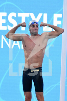 13/08/2022 - Gregorio Paltrinieri (ITA) during European Aquatics Championships Rome 2022 at the Foro Italico on 13 August 2022. - EUROPEAN ACQUATICS CHAMPIONSHIPS - SWIMMING (DAY3) - NUOTO - NUOTO