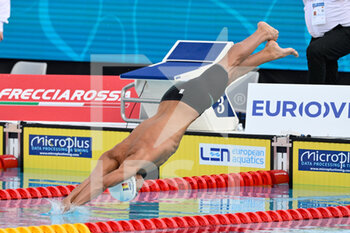 2022-08-15 - David Popovici (ROU) during European Aquatics Championships Rome 2022 at the Foro Italico on 15 August 2022. - EUROPEAN ACQUATICS CHAMPIONSHIPS - SWIMMING (DAY5) - SWIMMING - SWIMMING