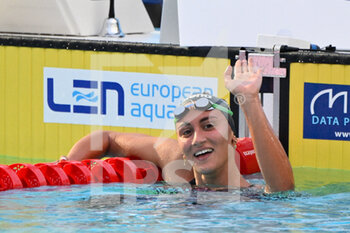 15/08/2022 - Simona Quadarella (ITA) during European Aquatics Championships Rome 2022 at the Foro Italico on 15 August 2022. - EUROPEAN ACQUATICS CHAMPIONSHIPS - SWIMMING (DAY5) - NUOTO - NUOTO