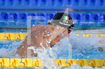 2022-08-16 - Nicolo’ Martinenghi (ITA) during European Aquatics Championships Rome 2022 at the Foro Italico on 16 August 2022. - EUROPEAN ACQUATICS CHAMPIONSHIPS - SWIMMING (DAY6) - SWIMMING - SWIMMING