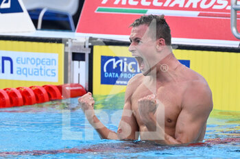 2022-08-16 - Mykhaylo Romanchuk (UKR) during European Aquatics Championships Rome 2022 at the Foro Italico on 16 August 2022. - EUROPEAN ACQUATICS CHAMPIONSHIPS - SWIMMING (DAY6) - SWIMMING - SWIMMING