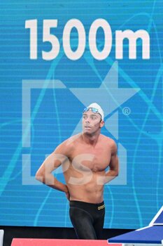 2022-08-16 - Gregorio Paltrinieri (ITA) during European Aquatics Championships Rome 2022 at the Foro Italico on 16 August 2022. - EUROPEAN ACQUATICS CHAMPIONSHIPS - SWIMMING (DAY6) - SWIMMING - SWIMMING