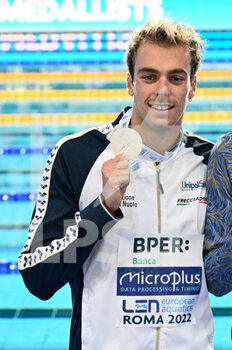 16/08/2022 - Gregorio Paltrinieri (ITA) during European Aquatics Championships Rome 2022 at the Foro Italico on 16 August 2022. - EUROPEAN ACQUATICS CHAMPIONSHIPS - SWIMMING (DAY6) - NUOTO - NUOTO