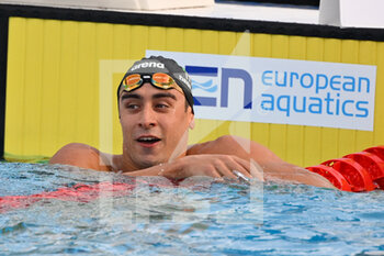 2022-08-17 - Leonardo Deplano (ITA) during European Aquatics Championships Rome 2022 at the Foro Italico on 17 August 2022. - EUROPEAN ACQUATICS CHAMPIONSHIPS - SWIMMING (DAY7) - SWIMMING - SWIMMING