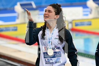 2022-08-17 - Benedetta Pilato (ITA) during European Aquatics Championships Rome 2022 at the Foro Italico on 17 August 2022. - EUROPEAN ACQUATICS CHAMPIONSHIPS - SWIMMING (DAY7) - SWIMMING - SWIMMING