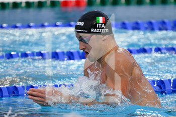 2022-08-17 - Alberto Razzetti (ITA) during European Aquatics Championships Rome 2022 at the Foro Italico on 17 August 2022. - EUROPEAN ACQUATICS CHAMPIONSHIPS - SWIMMING (DAY7) - SWIMMING - SWIMMING