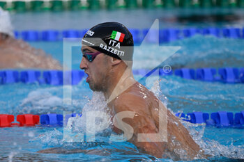 2022-08-17 - Alberto Razzetti (ITA) during European Aquatics Championships Rome 2022 at the Foro Italico on 17 August 2022. - EUROPEAN ACQUATICS CHAMPIONSHIPS - SWIMMING (DAY7) - SWIMMING - SWIMMING