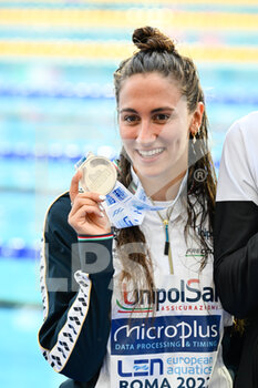 17/08/2022 - Simona Quadarella (ITA) during European Aquatics Championships Rome 2022 at the Foro Italico on 17 August 2022. - EUROPEAN ACQUATICS CHAMPIONSHIPS - SWIMMING (DAY7) - NUOTO - NUOTO