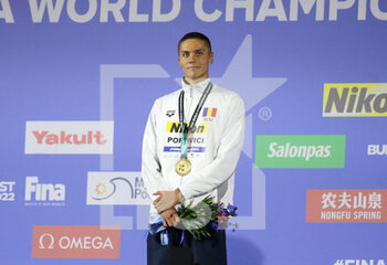2022-06-20 - David Popovici of Romania Gold medal, Men 200 M Freestyle during the 20 Th FINA World Championships Budapest 2022, Swimming event on June 20, 2022 in Budapest, Hungary - SWIMMING - FINA WORLD CHAMPIONSHIPS BUDAPEST 2022 - SWIMMING - SWIMMING
