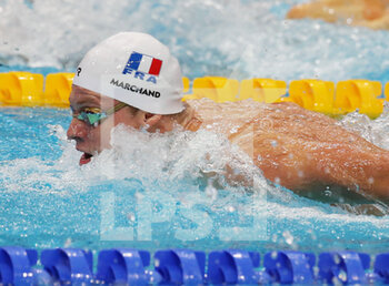 2022-06-21 - Leon Marchand of France Silver medal, Men 200 M Butterfly during the 19th FINA World Championships Budapest 2022, Swimming event on June 21, 2022 in Budapest, Hungary - SWIMMING - FINA WORLD CHAMPIONSHIPS BUDAPEST 2022 - SWIMMING - SWIMMING