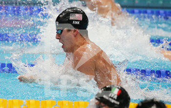 2022-06-21 - Nic Fink of USA Gold medal, Final 50 M Breaststroke Men during the 19th FINA World Championships Budapest 2022, Swimming event on June 21, 2022 in Budapest, Hungary - SWIMMING - FINA WORLD CHAMPIONSHIPS BUDAPEST 2022 - SWIMMING - SWIMMING