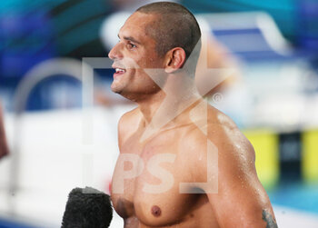 2022-06-23 - Florent Manaudou of France, Heat (9) 50 M Freestyle Men during the 19th FINA World Championships Budapest 2022, Swimming event on June 23 2022 in Budapest, Hungary - SWIMMING - FINA WORLD CHAMPIONSHIPS BUDAPEST 2022 - SWIMMING - SWIMMING