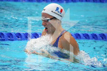 2022-06-25 - Adele Blanchetiere of France, Final 4X100 Medley Women during the 19th FINA World Championships Budapest 2022, Swimming event on June 25 2022 in Budapest, Hungary - SWIMMING - FINA WORLD CHAMPIONSHIPS BUDAPEST 2022 - SWIMMING - SWIMMING