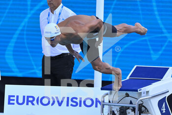2022-08-15 - Popovici David (ROU) during the LEN European Swimming Championships finals on 15th August 2022 at the Foro Italico in Rome, Italy. - EUROPEAN ACQUATICS CHAMPIONSHIPS - SWIMMING (DAY5) - SWIMMING - SWIMMING