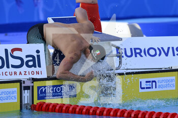 2022-08-15 - MARTINENGHI Nicolo' (ITA) during the LEN European Swimming Championships finals on 15th August 2022 at the Foro Italico in Rome, Italy. - EUROPEAN ACQUATICS CHAMPIONSHIPS - SWIMMING (DAY5) - SWIMMING - SWIMMING