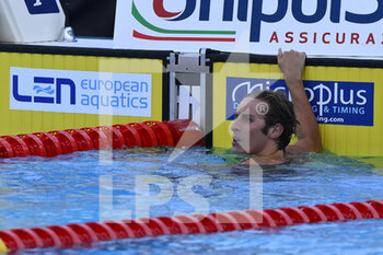 2022-08-15 - CARINI Giacomo (ITA) during the LEN European Swimming Championships finals on 15th August 2022 at the Foro Italico in Rome, Italy. - EUROPEAN ACQUATICS CHAMPIONSHIPS - SWIMMING (DAY5) - SWIMMING - SWIMMING
