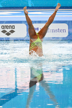13/08/2022 - Linda Cerruti (ITA) Costanza Ferro (ITA) during European Aquatics Championships Rome 2022 at the Foro Italico on 13 August 2022. - EUROPEAN ACQUATICS CHAMPIOSHIPS - ARTISTIC SWIMMING (DAY3) - SINCRO - NUOTO