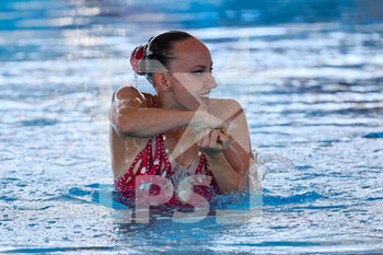 2022-08-14 - Marlene Bojer (Germany) - EUROPEAN ACQUITICS CHAMPIONSHIPS - ARTISTIC SWIMMING (DAY4) - SYNCRO - SWIMMING