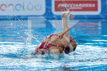 2022-08-14 - Marlene Bojer (Germany) - EUROPEAN ACQUITICS CHAMPIONSHIPS - ARTISTIC SWIMMING (DAY4) - SYNCRO - SWIMMING