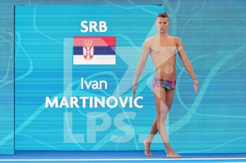 14/08/2022 - Ivan Martinovic (Serbia) - EUROPEAN ACQUITICS CHAMPIONSHIPS - ARTISTIC SWIMMING (DAY4) - SINCRO - NUOTO