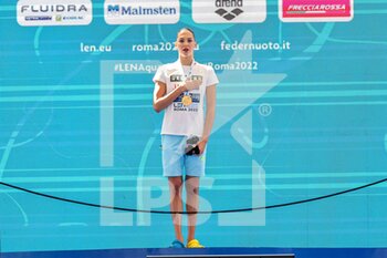 2022-08-14 - Gold Medal Marta Fiedina (Ukraine) - EUROPEAN ACQUITICS CHAMPIONSHIPS - ARTISTIC SWIMMING (DAY4) - SYNCRO - SWIMMING