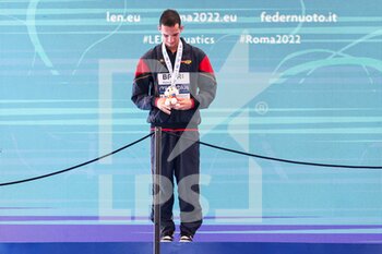 14/08/2022 - Silver Medal Fernando Diaz Del Rio (Spain) - EUROPEAN ACQUITICS CHAMPIONSHIPS - ARTISTIC SWIMMING (DAY4) - SINCRO - NUOTO