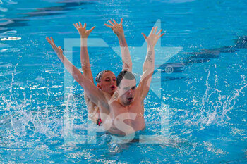 2022-06-04 - Sofia Mastrianni e Nicolo' Ogliari (Rari Nantes Savona) gold medal mixed duet free - CAMPIONATO ITALIANO ASSOLUTO ESTIVO - SYNCRO - SWIMMING