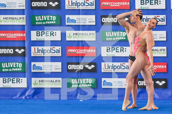 2022-06-04 - Sofia Mastrianni e Nicolo' Ogliari (Rari Nantes Savona) gold medal mixed duet free - CAMPIONATO ITALIANO ASSOLUTO ESTIVO - SYNCRO - SWIMMING