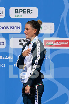 16/08/2022 - Elena Bertocchi (ITA) during European Aquatics Championships Rome 2022 at the Foro Italico on 16 August 2022. - EUROPEAN ACQUATICS CHAMPIONSHIPS - DIVING (DAY2) - TUFFI - NUOTO