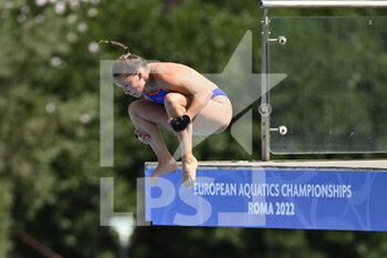 2022-08-17 - PRAASTERINK Else (NED) during the LEN European Diving Championships finals on 17th August 2022 at the Foro Italico in Rome, Italy. - EUROPEAN ACQUATICS CHAMPIONSHIPS - DIVING (DAY3) - DIVING - SWIMMING