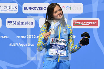 2022-08-17 - LYSKUN Sofiia (UKR) during the LEN European Diving Championships finals on 17th August 2022 at the Foro Italico in Rome, Italy. - EUROPEAN ACQUATICS CHAMPIONSHIPS - DIVING (DAY3) - DIVING - SWIMMING