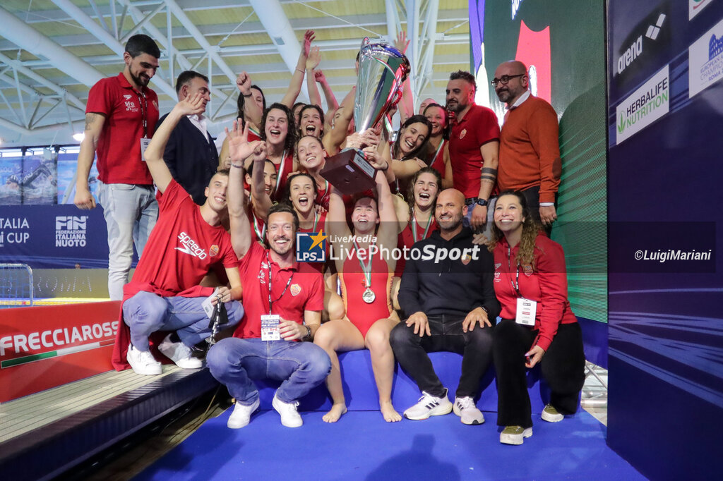 Final - SIS Roma vs Plebiscito Padova - ITALIAN CUP WOMEN - WATERPOLO