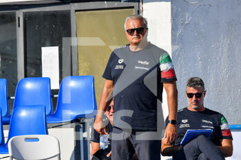 10/08/2022 - Sandro Campagna Italy Coach - SARDINIA CUP MEN - ITALY VS SERBIA - INTERNAZIONALI - PALLANUOTO