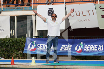 2022-02-26 - Coach Stefano Piccardo (C.C. Ortigia) - CC ORTIGIA VS RN SAVONA - SERIE A1 - WATERPOLO