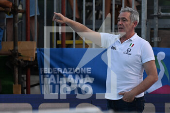 2022-05-28 - Alessandro Bovo (AN Brescia) head coach - FINAL 1ST / 2ND PLACE - RACE 3 - PRO RECCO VS AN BRESCIA - SERIE A1 - WATERPOLO