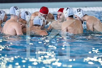2022-11-05 - Initial greeting Distretti Ecologici Nuoto Roma - DISTRETTI ECOLOGICI NUOTO ROMA VS PALLANUOTO TRIESTE - SERIE A1 - WATERPOLO
