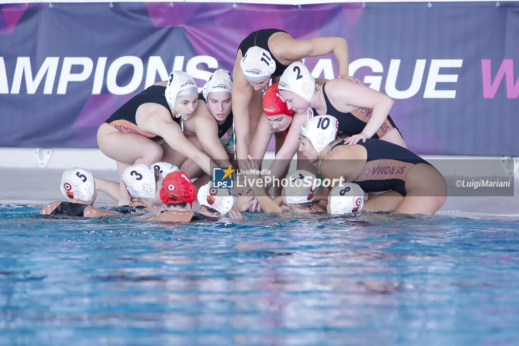 SIS Roma vs Olympiacos Piraeus - CHAMPIONS LEAGUE WOMEN - WATERPOLO