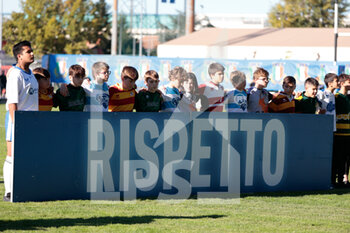 05/11/2022 - Respect - 2022 TEST MATCH - ITALY VS SAMOA - AUTUMN NATIONS SERIES - RUGBY