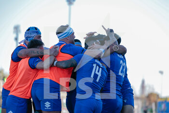 05/11/2022 - Montanna Ioane (Italy) happiness with his teammate - 2022 TEST MATCH - ITALY VS SAMOA - AUTUMN NATIONS SERIES - RUGBY