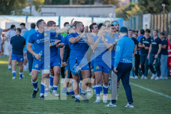 05/11/2022 - Italy happiness after winning the match - 2022 TEST MATCH - ITALY VS SAMOA - AUTUMN NATIONS SERIES - RUGBY
