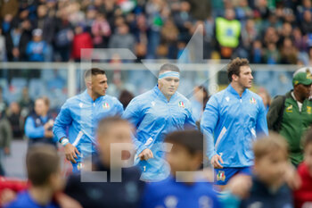 19/11/2022 - Italy’s players during the ANS - Autumn Nations Series Italy, rugby match between Italy and South Africa on 19 November 2022 at Luigi Ferrarsi Stadium in Genova, Italy. Photo Nderim Kaceli - ITALY VS SOUTH AFRICA - AUTUMN NATIONS SERIES - RUGBY