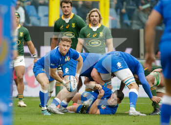 19/11/2022 - Stephen Varney of Italy during the ANS - Autumn Nations Series Italy, rugby match between Italy and South Africa on 19 November 2022 at Luigi Ferrarsi Stadium in Genova, Italy. Photo Nderim Kaceli - ITALY VS SOUTH AFRICA - AUTUMN NATIONS SERIES - RUGBY