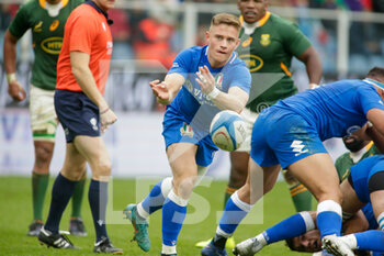 19/11/2022 - Stephen Varney of Italy during the ANS - Autumn Nations Series Italy, rugby match between Italy and South Africa on 19 November 2022 at Luigi Ferrarsi Stadium in Genova, Italy. Photo Nderim Kaceli - ITALY VS SOUTH AFRICA - AUTUMN NATIONS SERIES - RUGBY