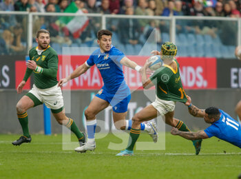 19/11/2022 - Cheslin Kolbe of South Africa during the ANS - Autumn Nations Series Italy, rugby match between Italy and South Africa on 19 November 2022 at Luigi Ferrarsi Stadium in Genova, Italy. Photo Nderim Kaceli - ITALY VS SOUTH AFRICA - AUTUMN NATIONS SERIES - RUGBY